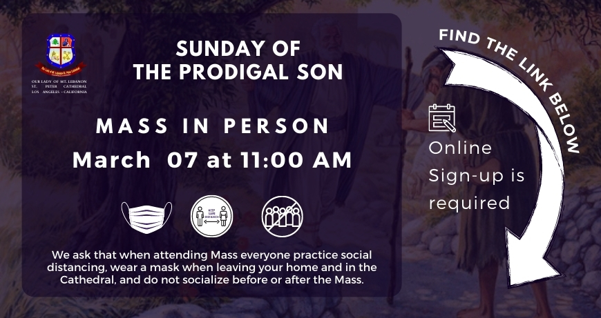 SUNDAY OF THE PRODIGAL Son